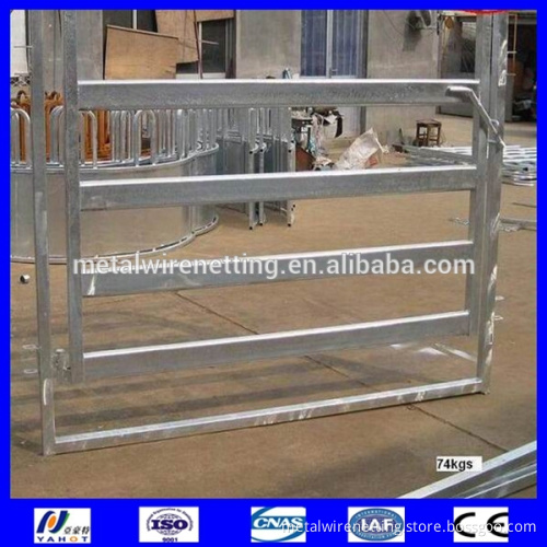 hot sale galvanized pipe horse fence panel
